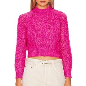HEARTLOOM Scout Sweater in Peony NWT